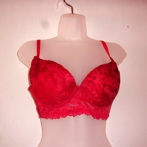 Youmita 36B Barbados Cherry Push up Bra w/ Underwire NWT - Picture 6 of 12